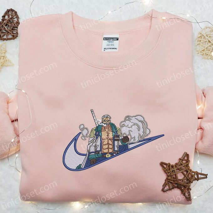 Anime Embroidered Shirt & Hoodie: Nike x Smoker & One Piece Custom T-Shirt