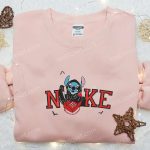 Nike x Stitch Ghostface Calling Embroidered Shirt – Funny Halloween Inspired