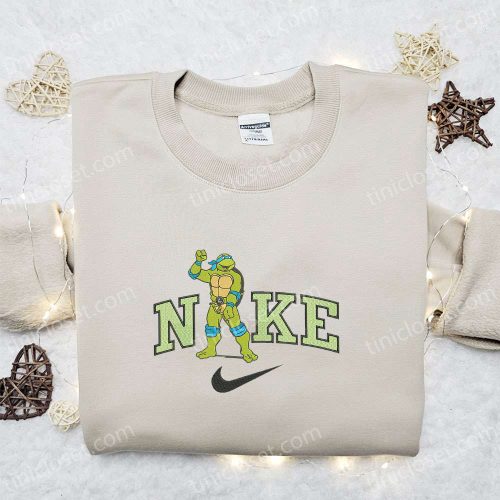 Nike x Teenage Mutant Ninja Turtles Embroidered Sweatshirt: Movie Shirt & Best Gift Idea