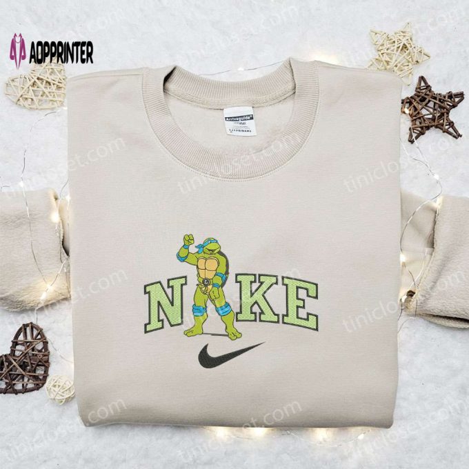 Nike x Teenage Mutant Ninja Turtles Embroidered Sweatshirt: Movie Shirt & Best Gift Idea