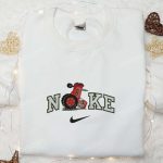 Nike x Pixar Cars Embroidered Sweatshirt: Disney Cartoon Shirt & Inspired T-shirt