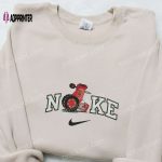 Nike x Pixar Cars Embroidered Sweatshirt: Disney Cartoon Shirt & Inspired T-shirt