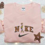 Nike x Woody Embroidered Sweatshirt: Disney Characters Hoodie – Perfect Birthday Gift for Family