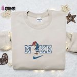 Nike x Wybie Lovat Embroidered Sweatshirt: Coraline Horror Movie Shirt Perfect Halloween Gift