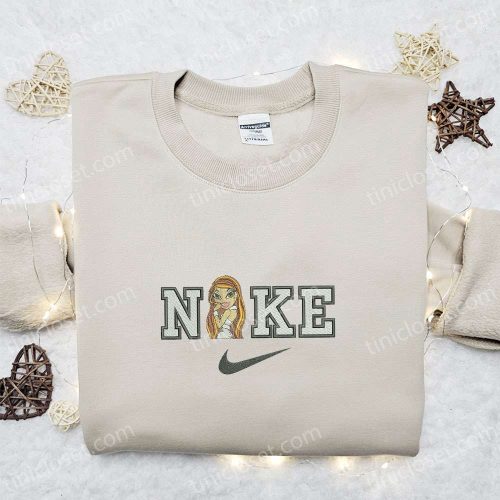 Nike x Yasmin Embroidered Sweatshirt: Bratz Cartoon Shirt The Best Gift