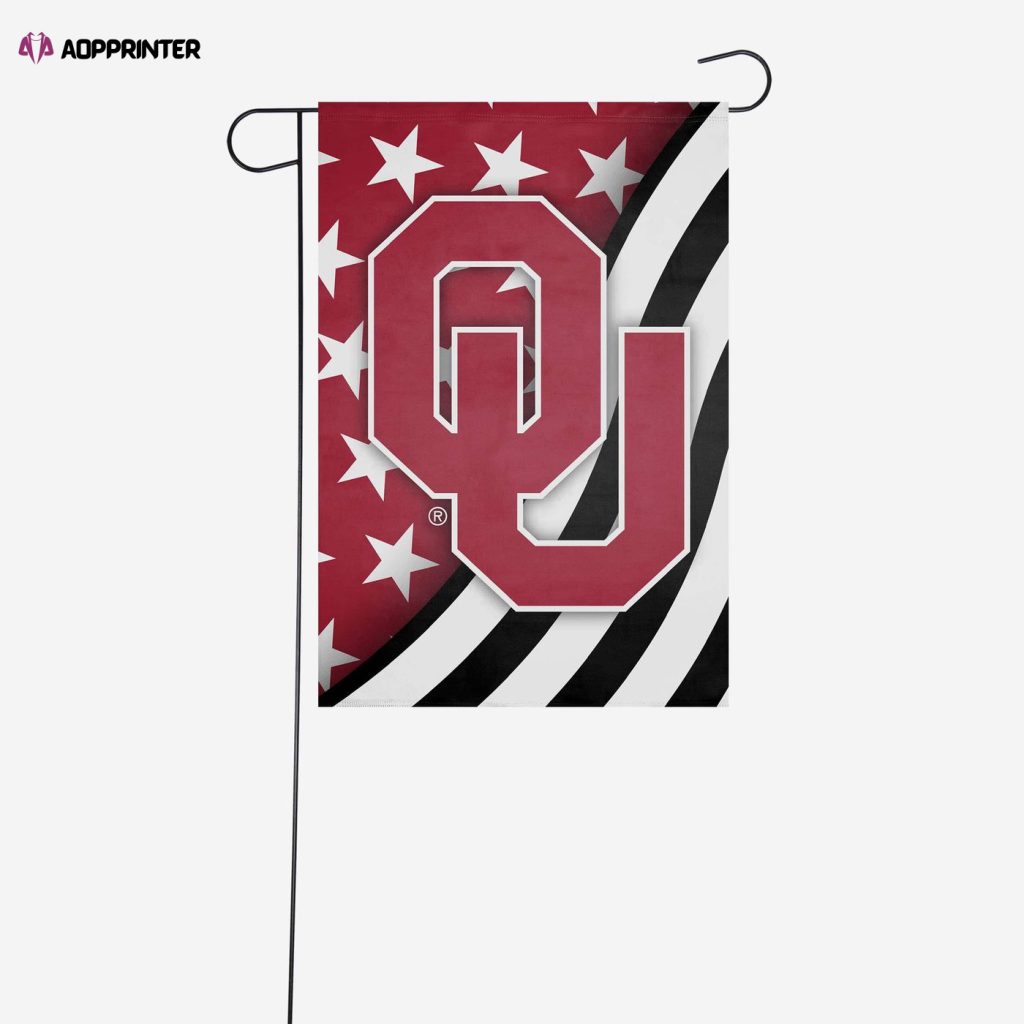 Oklahoma Sooners Americana Garden Flag – House Flag Home Decor Gift – House Flag Home Decor Gift