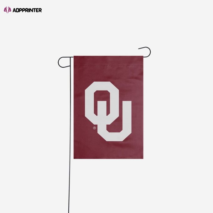 Oklahoma Sooners Solid Garden Flag – House Flag Home Decor Gift – House Flag Home Decor Gift