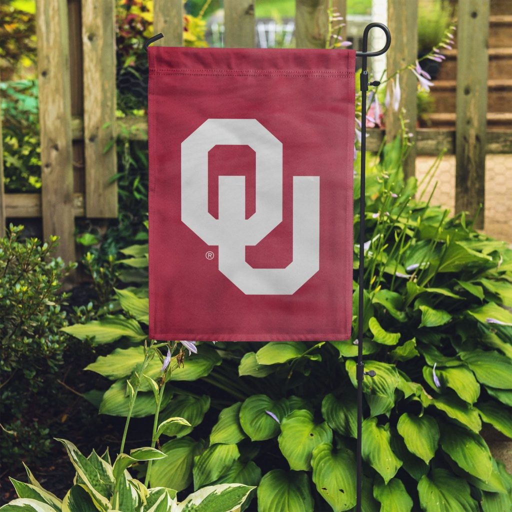 Oklahoma Sooners Solid Garden Flag – House Flag Home Decor Gift – House Flag Home Decor Gift