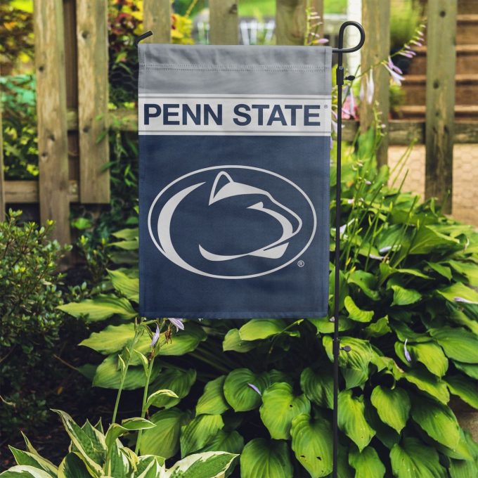 Penn State Nittany Lions Garden Flag – House Flag Home Decor Gift – House Flag Home Decor Gift