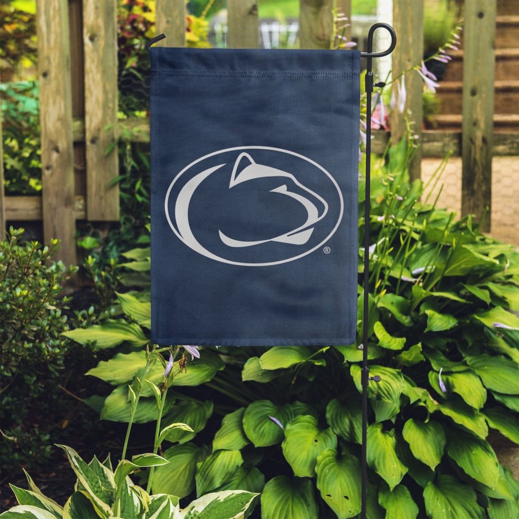 Penn State Nittany Lions Solid Garden Flag – House Flag Home Decor Gift – House Flag Home Decor Gift