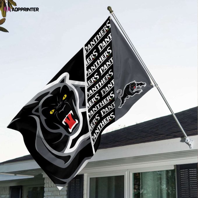 Penrith PanthersD House Flag – Home Decor Gift