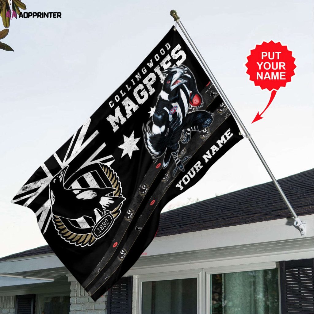 Personalized Collingwood FCD House Flag Gift