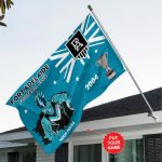 Personalized Port Adelaide FCD House Flag Gift