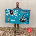 Personalized Port Adelaide FCD House Flag Gift