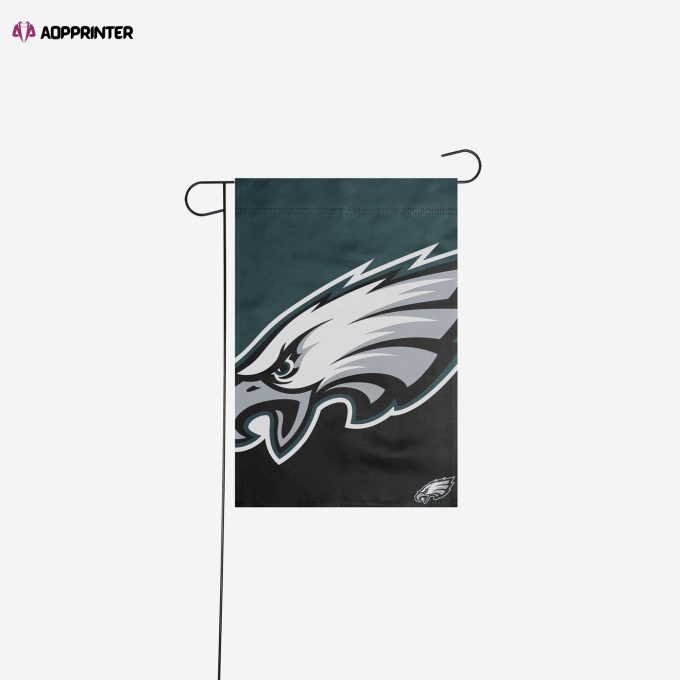 Philadelphia Eagles Colorblock Helmet Garden Flag – House Flag Home Decor Gift – House Flag Home Decor Gift