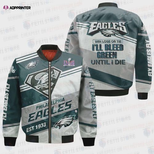 Philadelphia Eagles – National Football League AOP Bomber Jacket V3