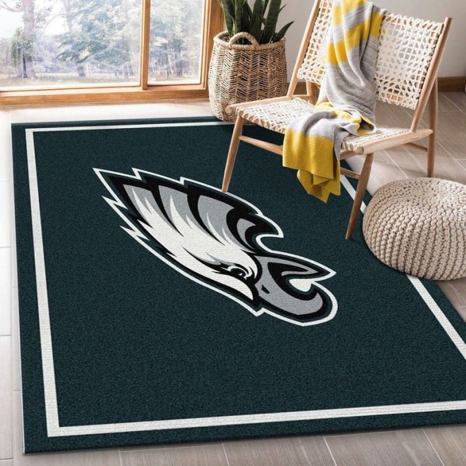 Philadelphia Eagles Imperial Spirit Rug Living Room Floor Decor Fan Gifts