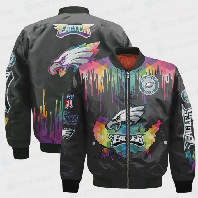 Philadelphia Eagles – National Football League AOP Bomber Jacket V3