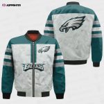 Philadelphia Eagles NFL 2023 Starter Thursday Night Gridiron Raglan Unisex Bomber Jacket V6