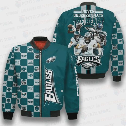 Philadelphia Eagles NFL 2023 Unisex AOP Bomber Jacket