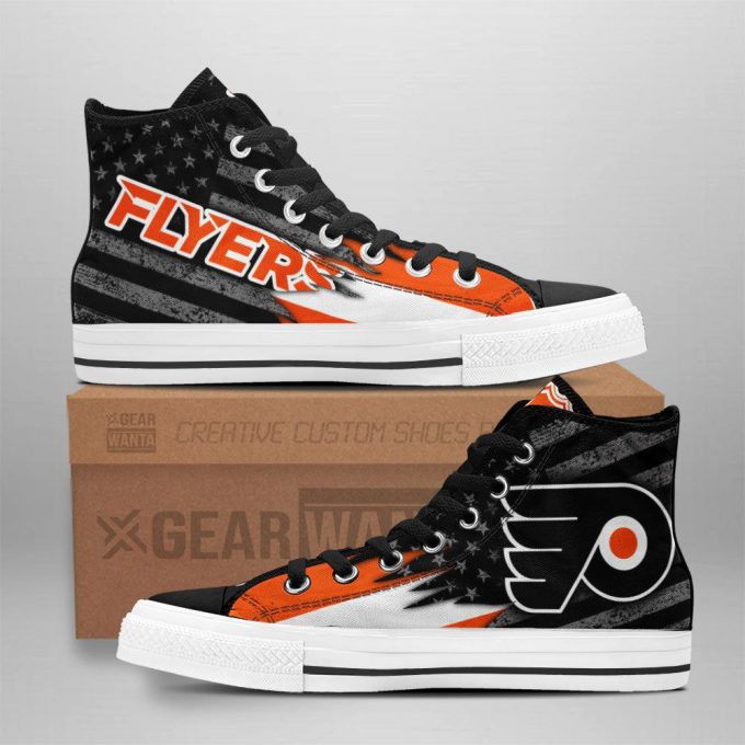 Philadelphia Flyers High Top Shoes Custom For Fans