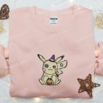 Pikachu Pumpkin Embroidered Sweatshirt & Anime Hoodie: Best Halloween Gift Ideas