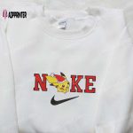 Pikachu Run x Nike Christmas Embroidered Sweatshirt – Perfect Christmas Gift Idea!