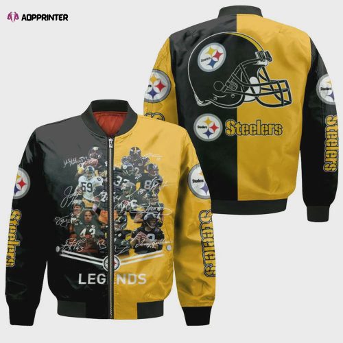 Pittsburgh Steelers – National Football League AOP Bomber Jacket V3