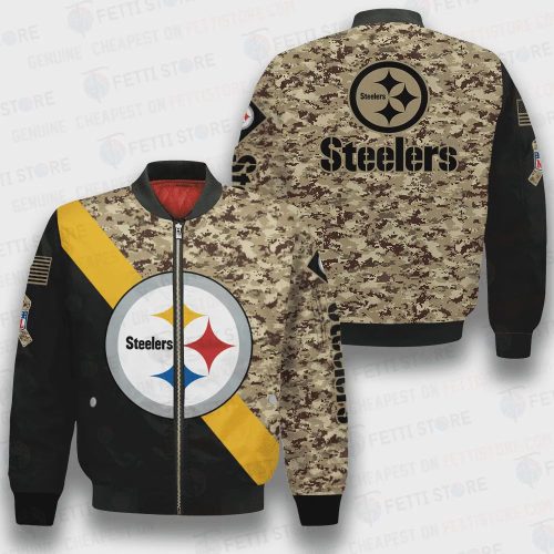 Pittsburgh Steelers – National Football League AOP Bomber Jacket V1