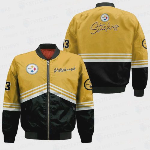 Pittsburgh Steelers – National Football League AOP Bomber Jacket V4