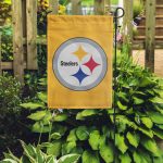 Pittsburgh Steelers Solid Garden Flag – House Flag Home Decor Gift – House Flag Home Decor Gift