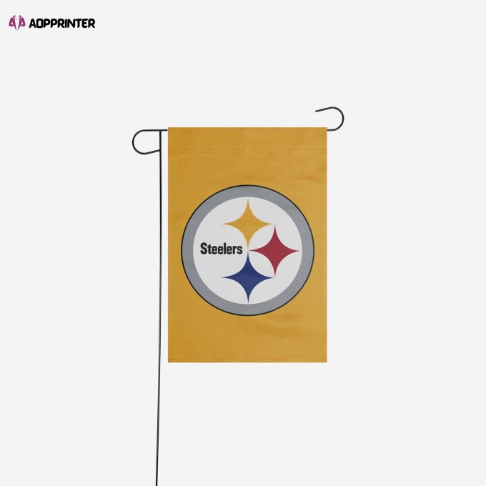 Pittsburgh Steelers Solid Garden Flag – House Flag Home Decor Gift – House Flag Home Decor Gift