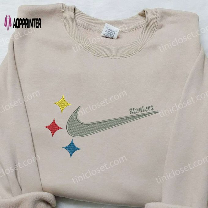 Pittsburgh Steelers x Nike Embroidered Sweatshirt – NFL Sport Shirt