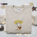 Pluto Boo Bash Embroidered Sweatshirt – Disney Characters Hoodie Best Halloween Gift Ideas