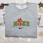 Disney x Nike Pluto Embroidered Sweatshirt: Festive Cartoon Christmas Gift