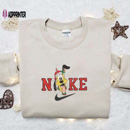 Papa Grumpy Smurf x Nike Christmas Embroidered Sweatshirt: Best Merry Christmas Gift Ideas