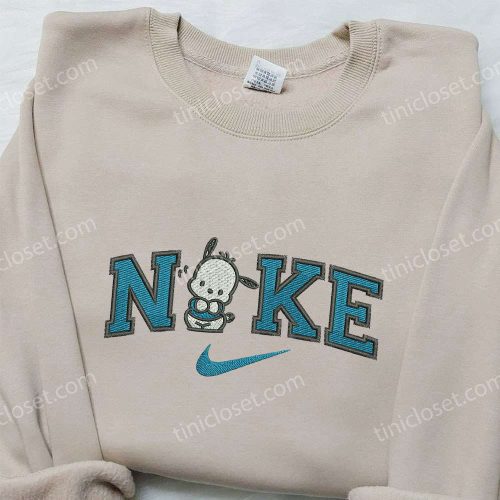 Exclusive Pochacco x Nike Embroidered Sweatshirt & Hello Kitty Cartoon Shirt Nike Inspired Designs