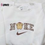 Pompompurin x Nike & Hello Kitty Embroidered Sweatshirts: Cute Cartoon Nike Inspired Shirts