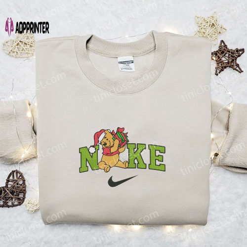 Disney Xmas x Nike Reindeer Stitch Sweatshirt: Festive Embroidered Shirt for the Best Christmas Gift