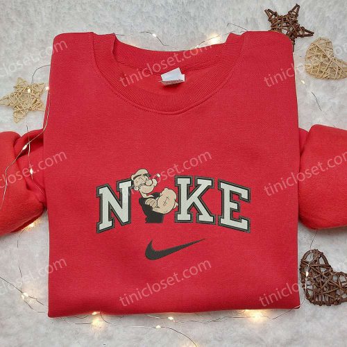 Popeye x Nike Embroidered Sweatshirt – Sailor Style with Nike Inspiration