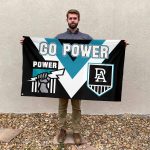 Port Adelaide FCD House Flag Gift