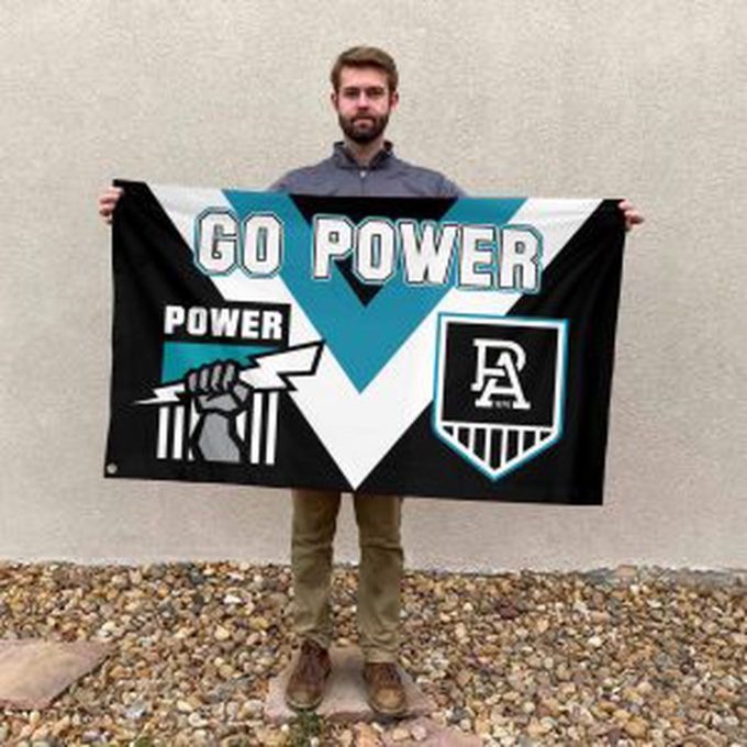 Port Adelaide FCD House Flag Gift