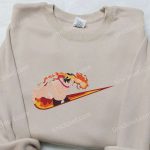 Portgas D Ace x Nike Embroidered Hoodie & One Piece Nike Inspired Shirt – Unique Apparel Collection