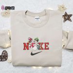 Powerpuff Girls x Nike Christmas Embroidered Sweatshirt – Perfect Christmas Gift Idea