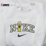 Exclusive Professor White x Nike Embroidered Shirt: Breaking Bad & Nike Inspired Designs