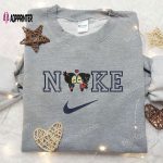 Pucca and Garu x Nike Embroidered Shirt – Unique Design Pucca & Nike Collaboration Limited Edition