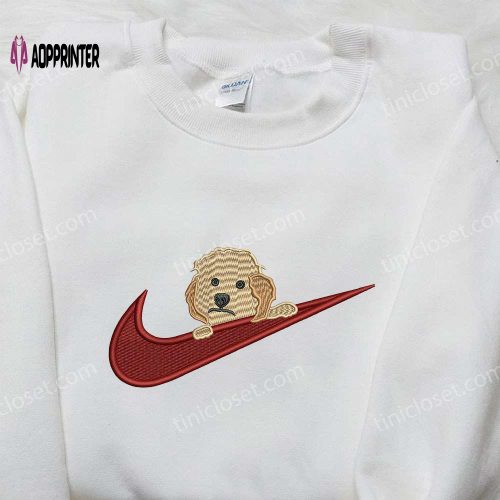 Nike Embroidered Shirt: Russkiy Toy x Animal Custom Design