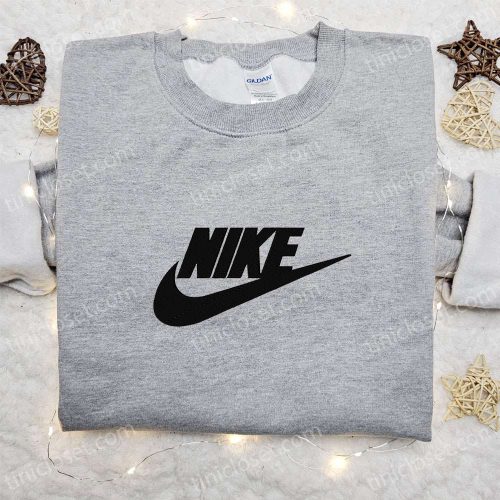 Vintage Nike Embroidered Shirt: Perfect Nike-Inspired Gift for Family