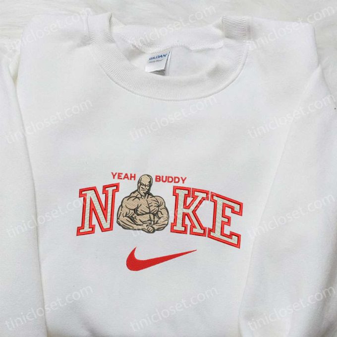 Ronnie Coleman x Nike Embroidered Sweatshirt – Celebrity Shirt Custom T-shirt