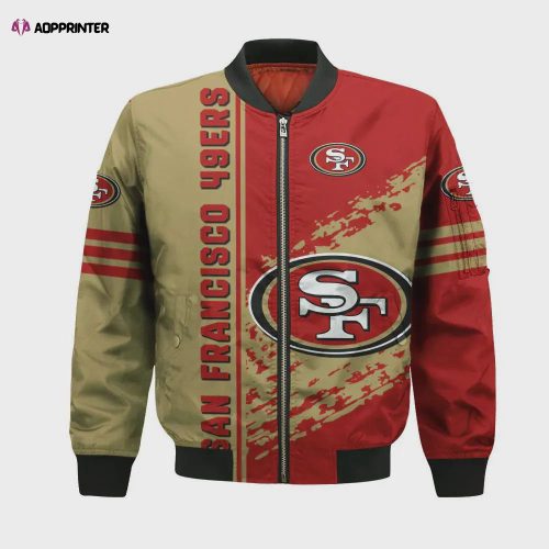 San Francisco 49ers – National Football League AOP Bomber Jacket V1